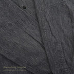1950's HERCULES BLACK CHAMBRAY SHIRT / ELBOW PATCHES...