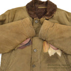 1940's WW2 N-1 DECK JACKET / PORTRAIT PAINT, SUPER RARE...