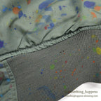 1960's USAF MA-1 FLIGHT JACKET / PAINT SPLATTER...L