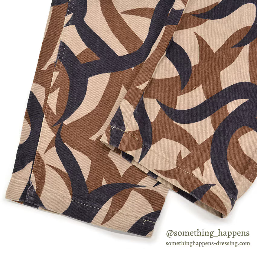 1990's BRIGADE QUARTERMASTERS ASAT CAMO PANTS / THICK COTTON... MR