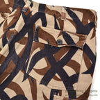 1990's BRIGADE QUARTERMASTERS ASAT CAMO PANTS / THICK COTTON... LR