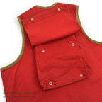 1970's OLD RED PACK TRAIL VEST ADEDD KNIFE POCKET...
