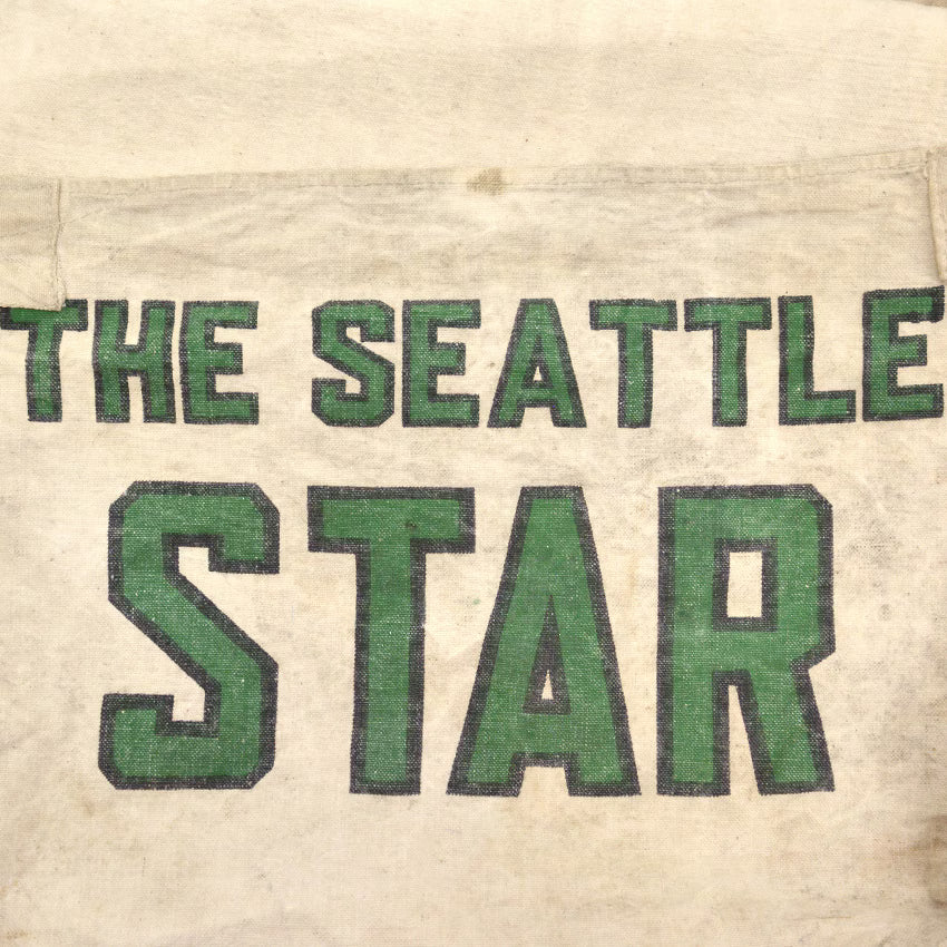 ~1940's THE SEATTLE STAR NEWS PAPER BAG ...