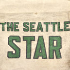 ~1940's THE SEATTLE STAR NEWS PAPER BAG ...