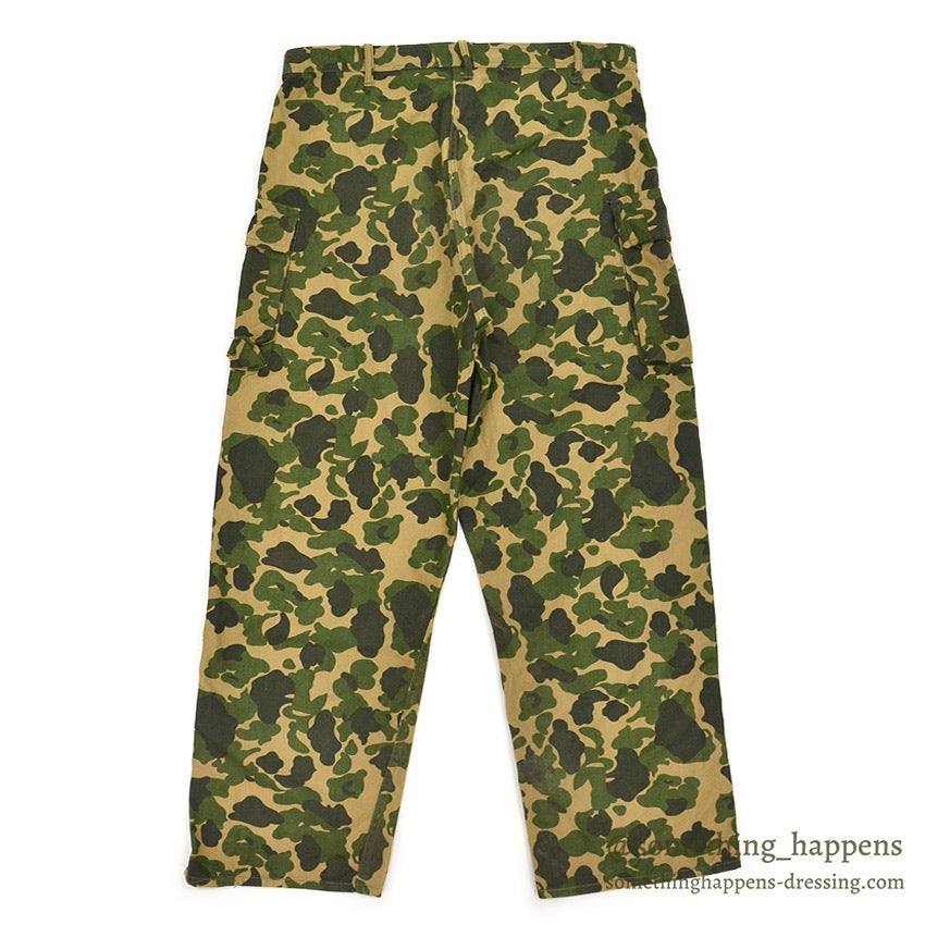 1960's BULLSEYE BILL CAMO COTTON PANTS / TYPE M-43 ...
