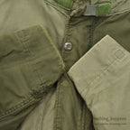 1980's~ M-65 FIELD JACKET ALPHA INDUSTRIES INC. / CRAZY PATTERN... MR