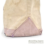 1980's~ BROOKSTONE PAINTER CANVAS TOTE / FADED ... M