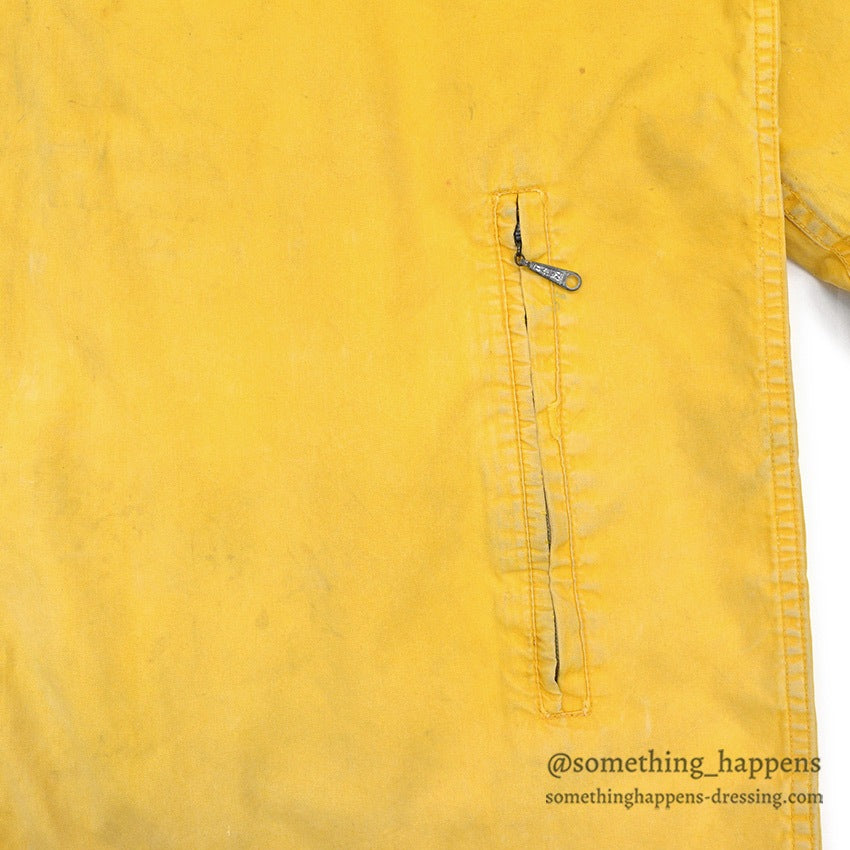 1960's REI ALPINE PATROL VENTILE PARKA / YELLOW...