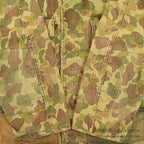 1940's USARMY WW2 FROG SKIN CAMO HBT JACKET / MODIFIED... 36R