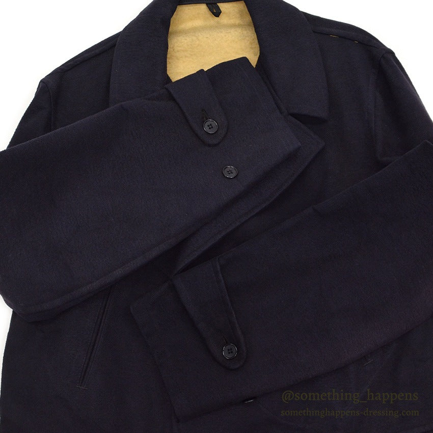 1930's DEADSTOCK MONTGOMERY WARD DOUBLE BREASTED MOLESKIN JACKET... 42