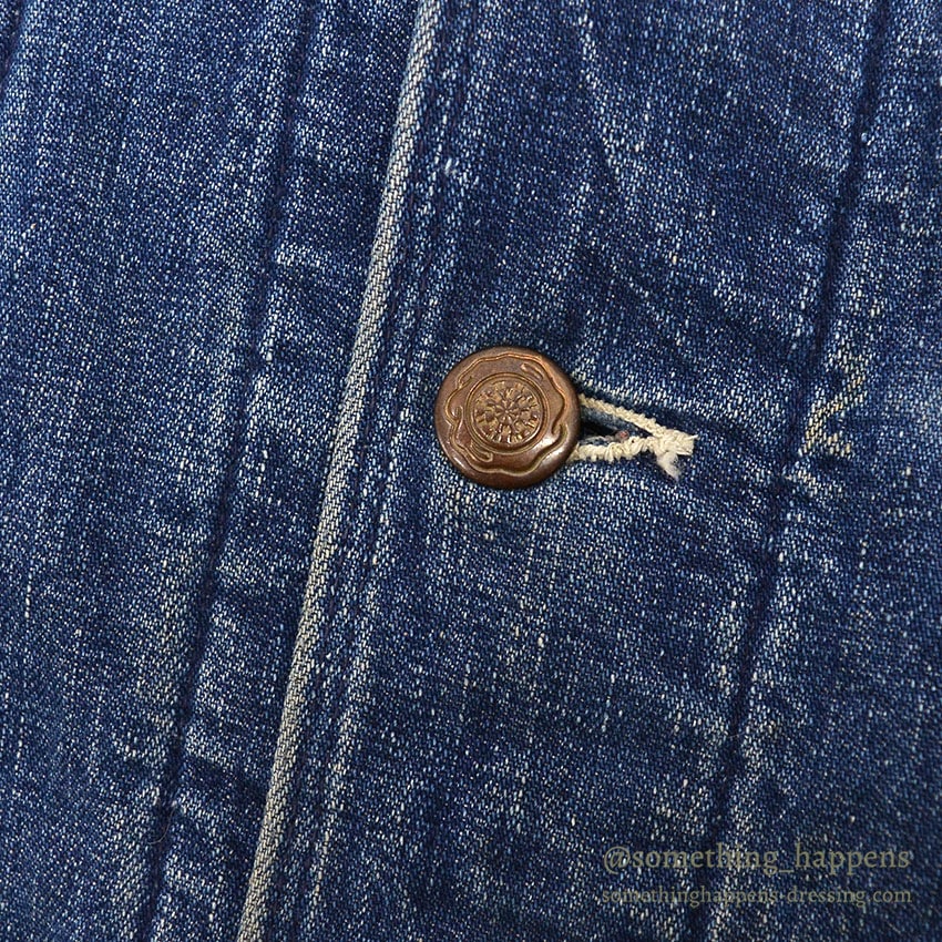 1960's NATIONAL MASTER DENIM COVERALL / BLANKET LINED...