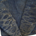 1960's LEVI'S 558 DENIM VEST / CHOPPED SLEEVE... 42