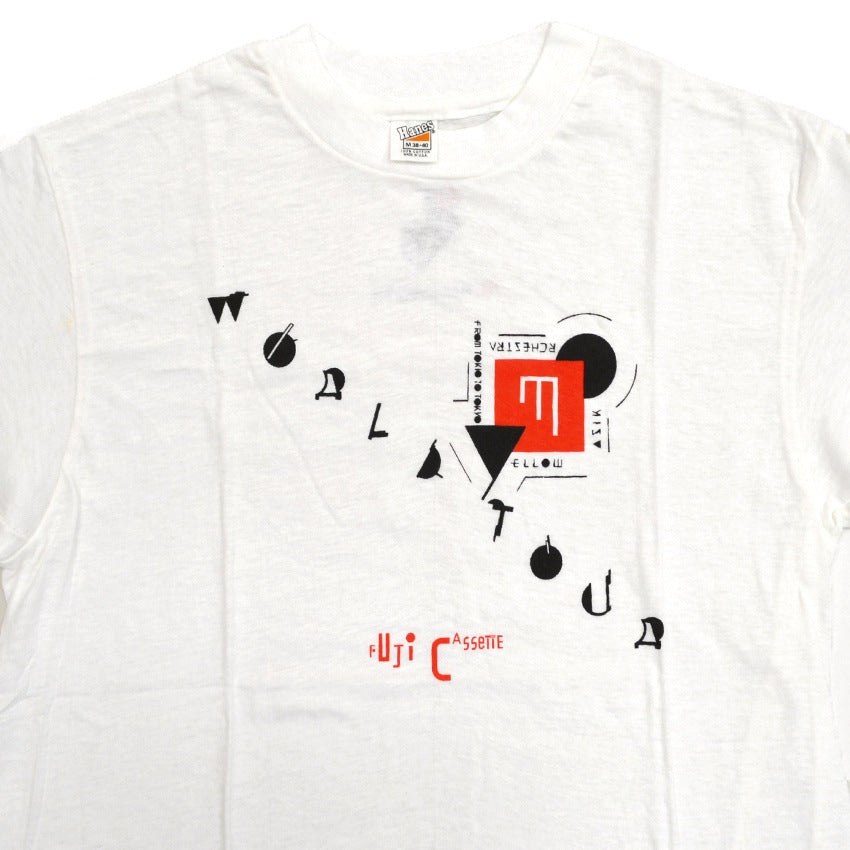 70's Hanes 'Yellow Magic Orchestra' YMO World Tour T-shirt... M