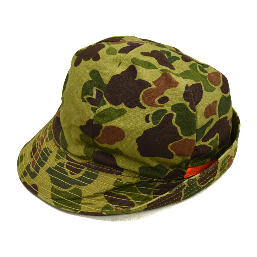 70's Duxbak Duck Hunter Camo Hunting Hat... 71/2
