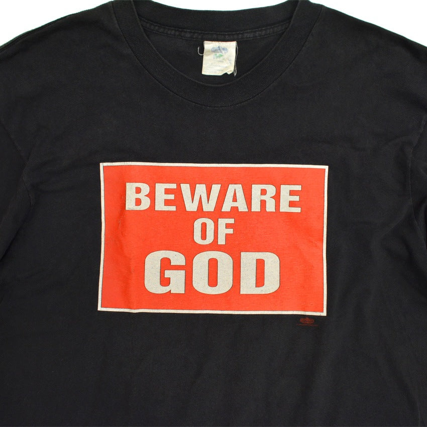 90's MARILYN MANSON マリリンマンソン ' BEWARE OF GOD ' ロックTシャツ... XL