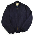 50's 'Monarch' Blue Nubuck Leather Jacket...