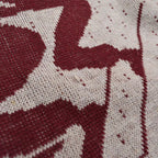 40's~ GLENSPEY SPORTWEAR 'Skiers' Jacquard knit...
