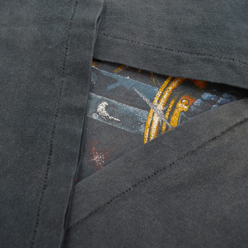 80's HARLEY DAVIDSON 'All Cotton Double-Sided' England Dealer...