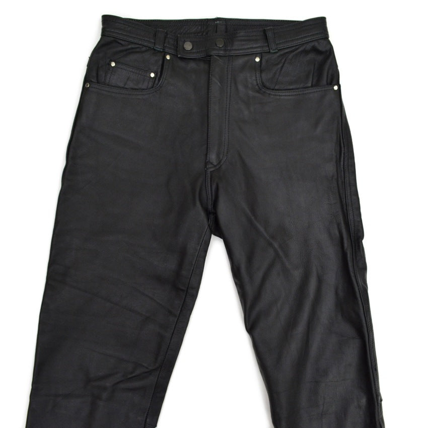 〜90's PAKISTAN LEATHER PANTS ... W32