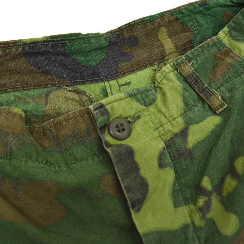 70's U.S.ARMY ERDL×LC ミックスリーフ パンツ スペシャル ... SMALL-SHORT