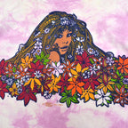 70's Crazy Shirts 'Hula Girl' Double-Sided Print T-Shirt...