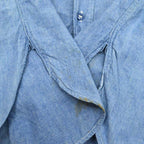 1940s US Navy WWII Chambray Shirt...