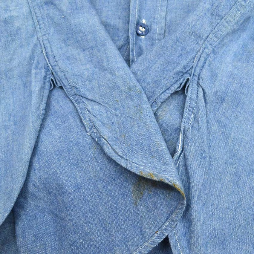 1940s US Navy WWII Chambray Shirt...