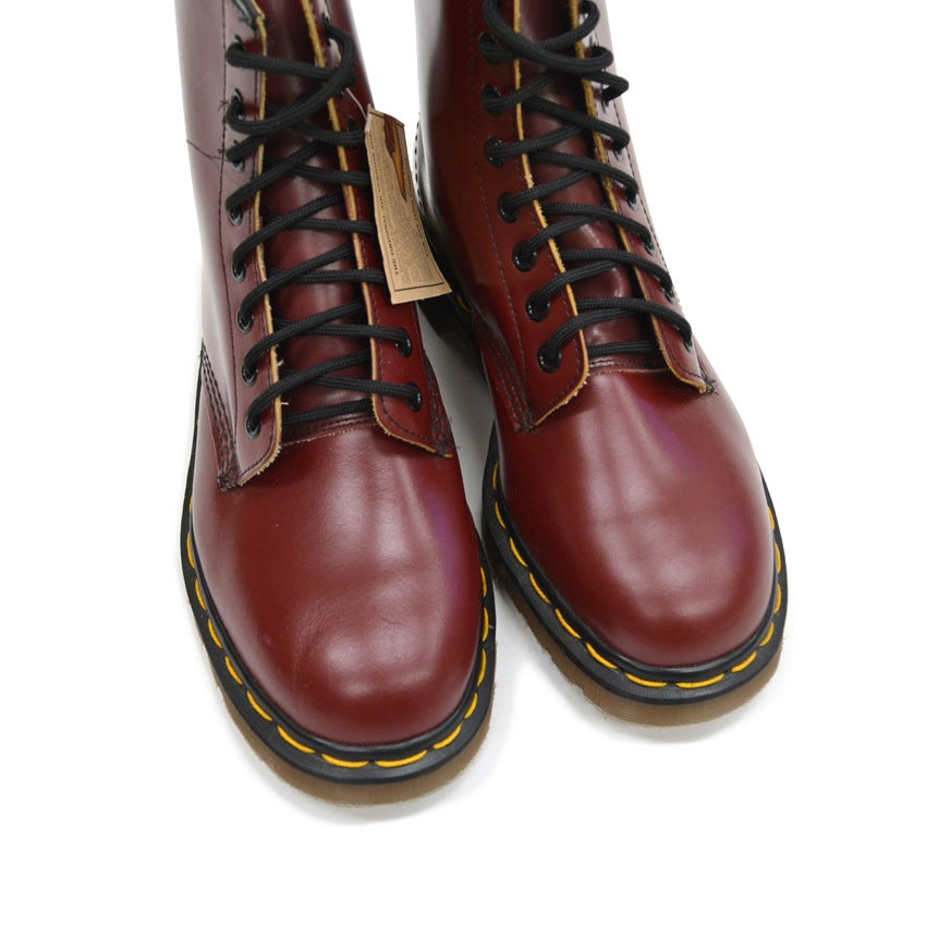 90's〜 デッドストック Dr Martens 8ホール ブーツ チェリーレッド イングランド製... UK5