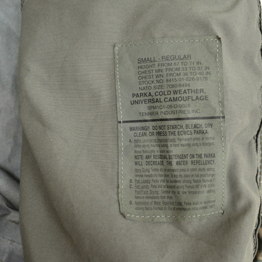 USARMY ACU Universal Camouflage Gore-Tex Parka ... SR