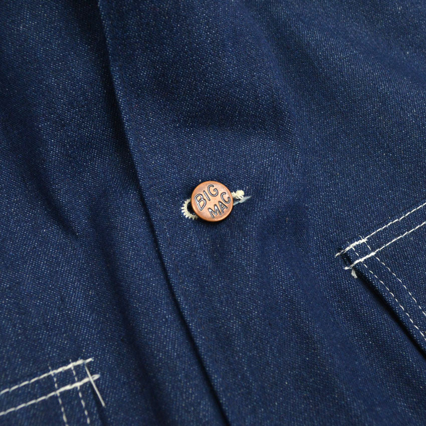 90's Deadstock BIGMAC Blanket-Lined Denim Coveralls... Size 36