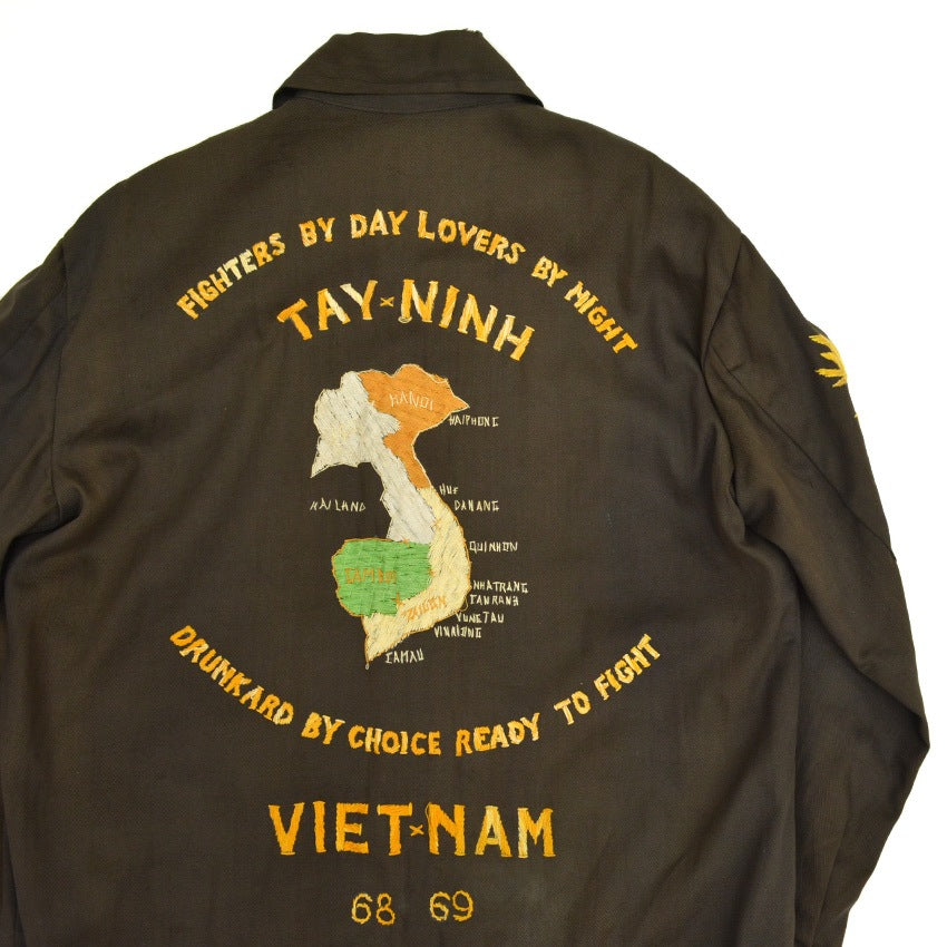 60's Vietnam Tour Jacket, faded brown, size M