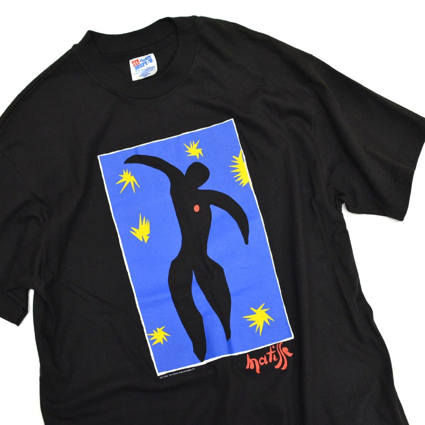 90's Deadstock Hanes 'Henri Matisse' Jazz T-shirt... L