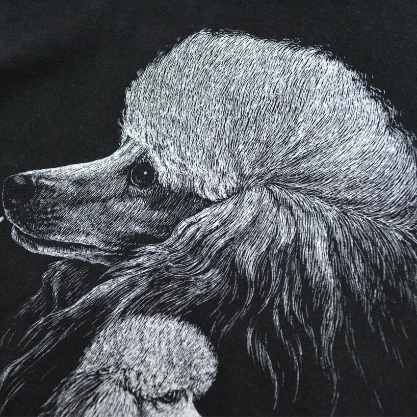 90's ONEITA Poodle T-shirt... L