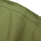 80's Deadstock USARMY M-65 OD 3rd Brass Zipper ... SR