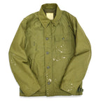 60's US Navy A-2 Deck Jacket Stencil... S