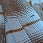 60's~ BRENT PLAID RAYON SHIRTS...M