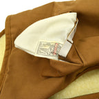 70's Deadstock Carhartt Brown Duck Vest with Boa... M