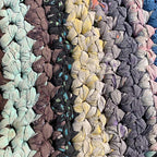 Old American Circle Braided Rug Handmade ... 大 118cm