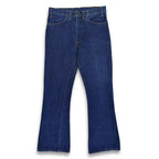 70's Levi's 646 Single Pants, Stamped Pocket Lining, Dark Navy Blue... W32 x L30