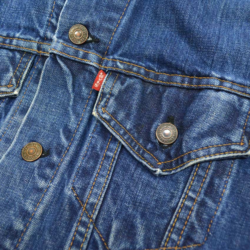 70's Levi's 70505 Small-e DENIM JACKET...
