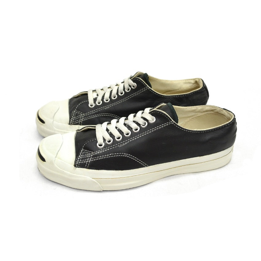 90's CONVERSE ジャックパーセル レザー ブラック 箱付き ... 8
