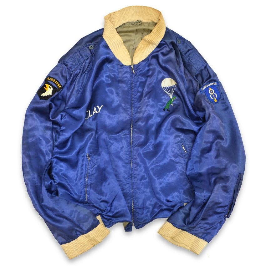 60's~ GERMANY TOUR AIR BORNE US PARATROOPER JACKET ... about XL