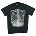 80's SCREEN STARS X-Rayed Leslie Arwin 1978 Bone T-shirt ... L