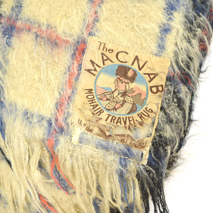 The MACNAB MOHAIR TRAVEL RUG BLANKET... 167cm×115cm