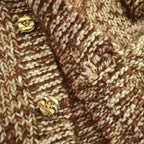 60's~ OLD HOMEMADE LONG SWEATER...