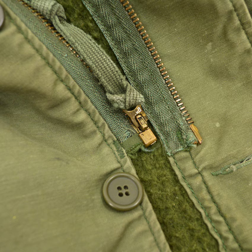 ~70's USARMY A-2 Deck Jacket with Stencil...S