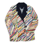 70's Homemade Scrap Quilt Jacket...