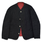 ~40's BLACK PURE WOOL TIROL JACKET...