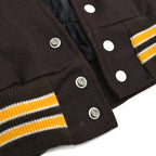 EMBROIDERY USA FULL PATCH VARSITY JACKET...S