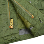 80's USNAVY EXTREAM COLD WEATHER, IMPERMEABLE JACKET...S